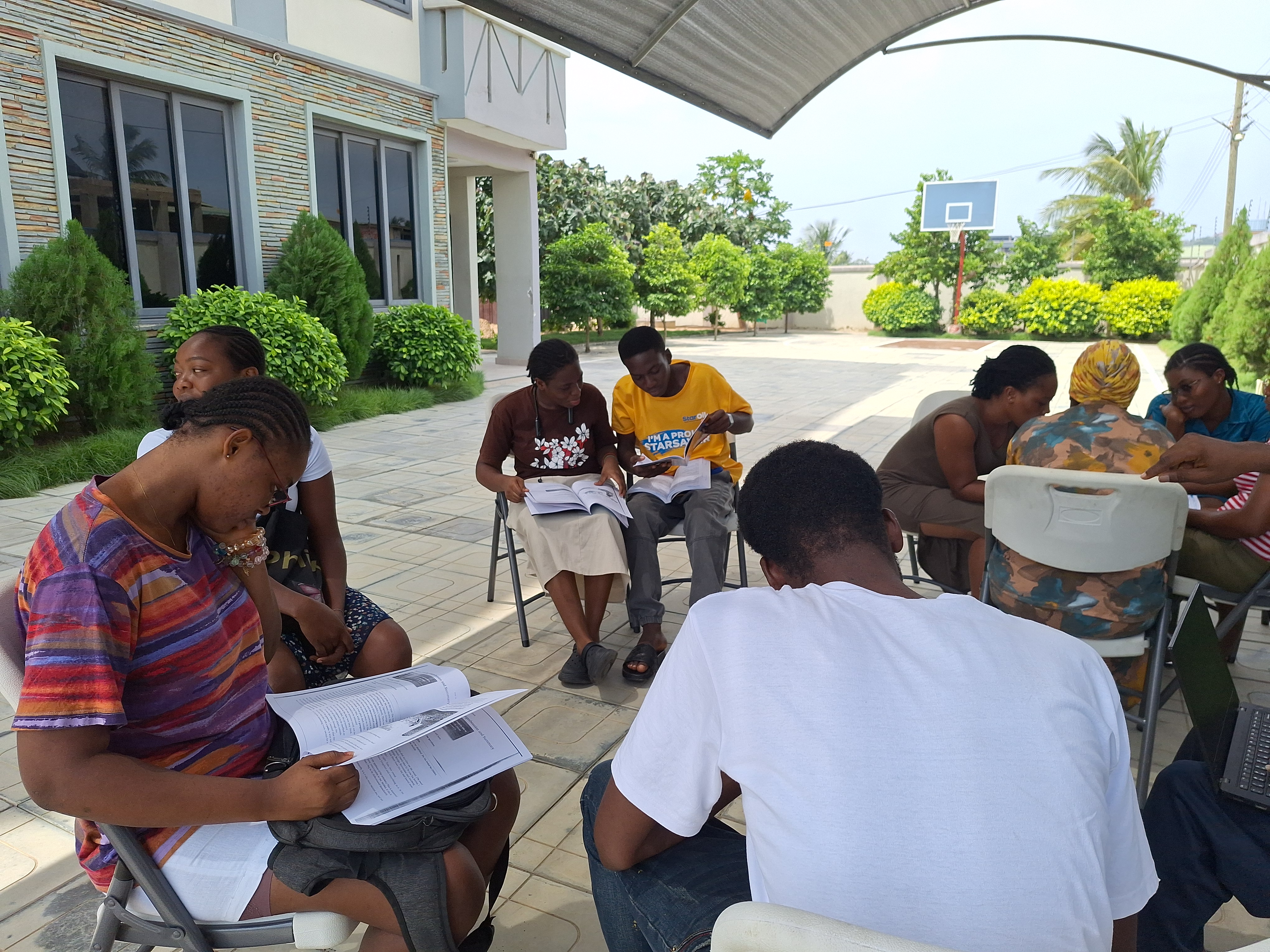 Urban College SHS and University Campus Court in Accra, Ghana