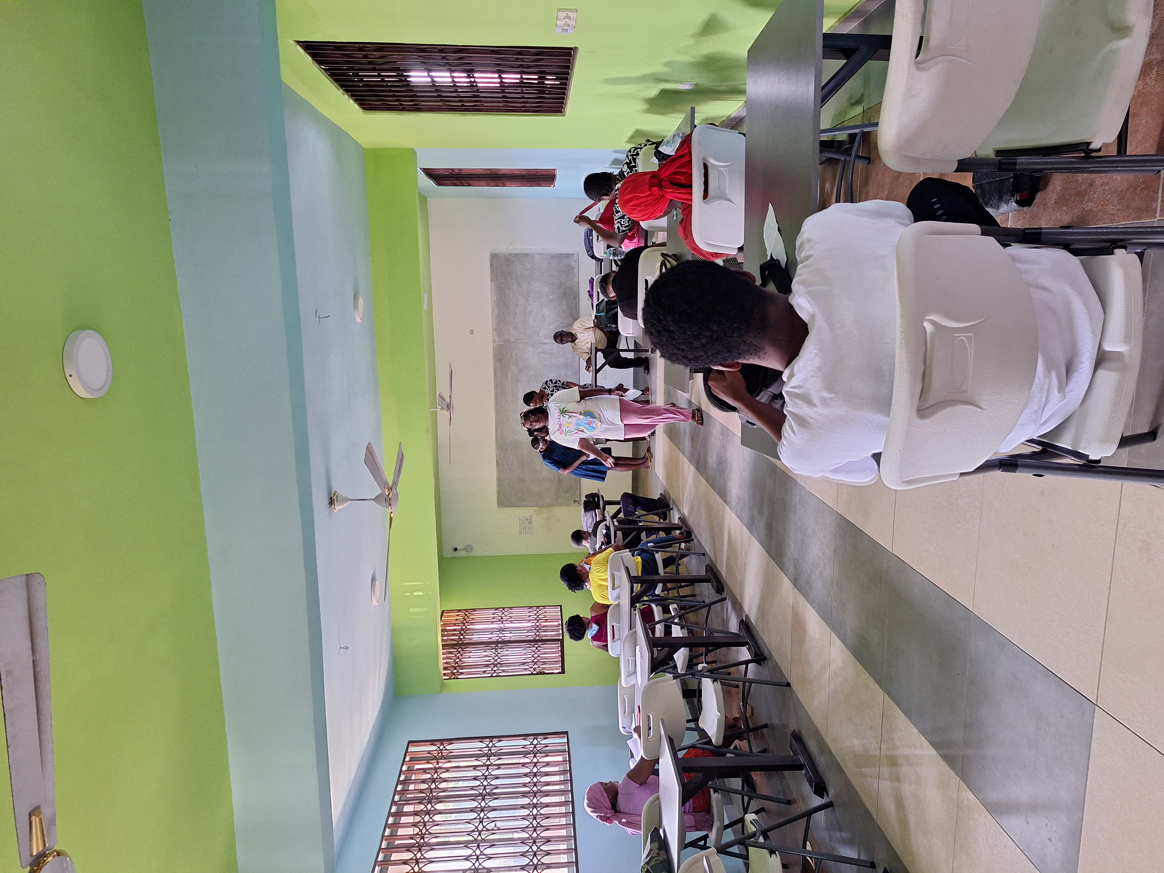 Urban College SHS Classroom in Accra, Ghana